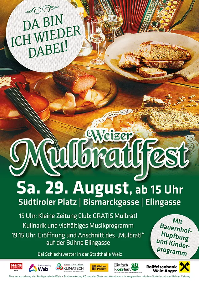 Plakat Mulbratlfest 2026